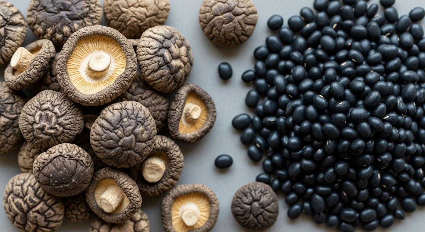 검버섯 흑자 다른점