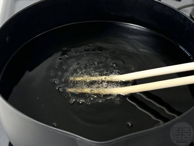 기름온도 확인 측정 젓가락 튀김온도계