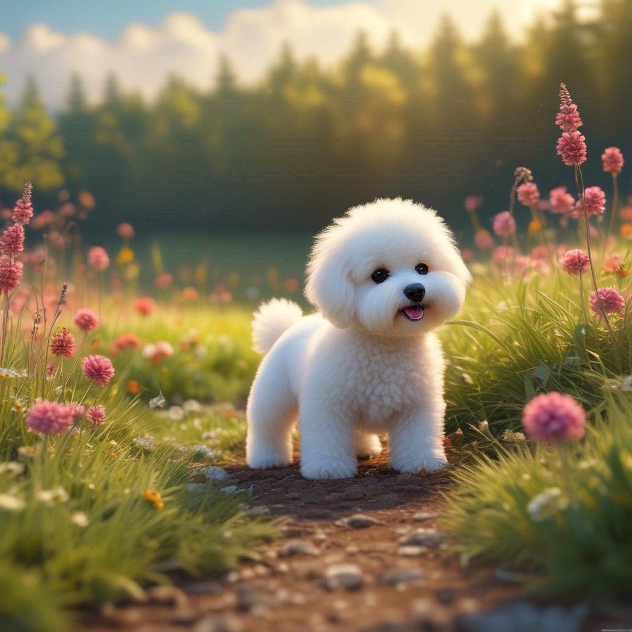 비숑 프리제의 종류, 탄생 배경과 역사, 특징 및 성격