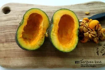 전자렌지로 단호박 찌는 쉬운 방법 단호박 찌는법 요약_10