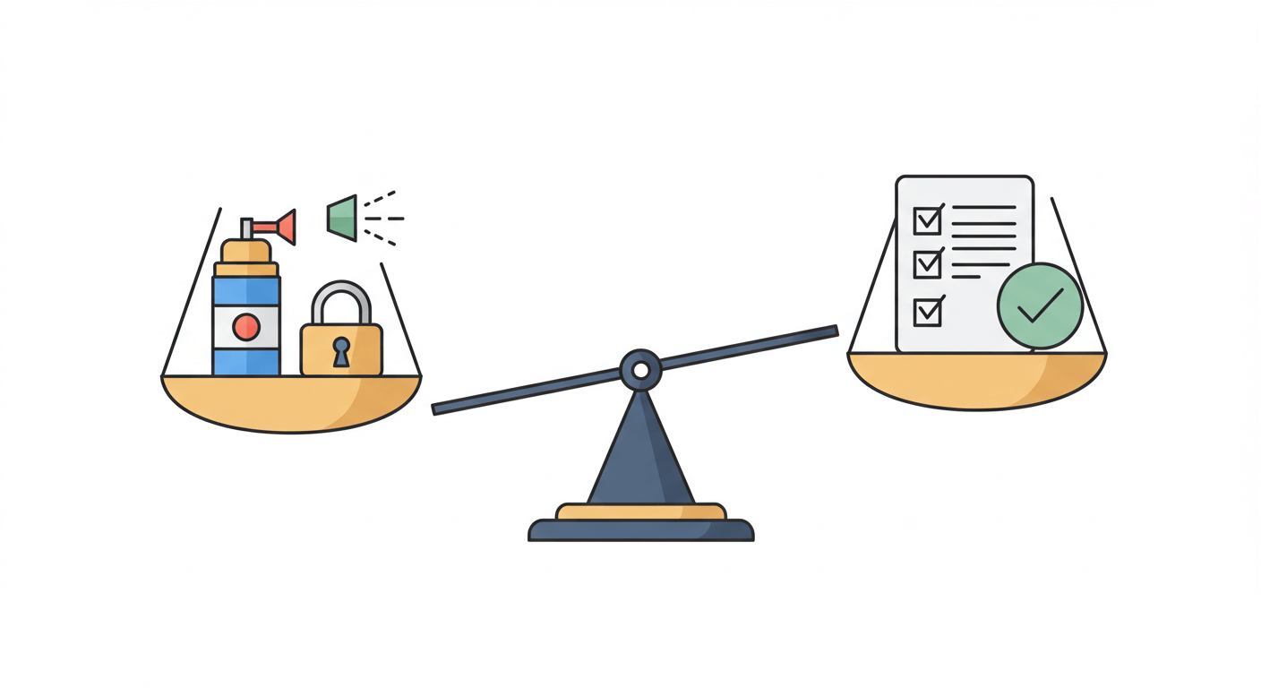 3. 현지 법규와 휴대성까지 고려한 안전한 선택