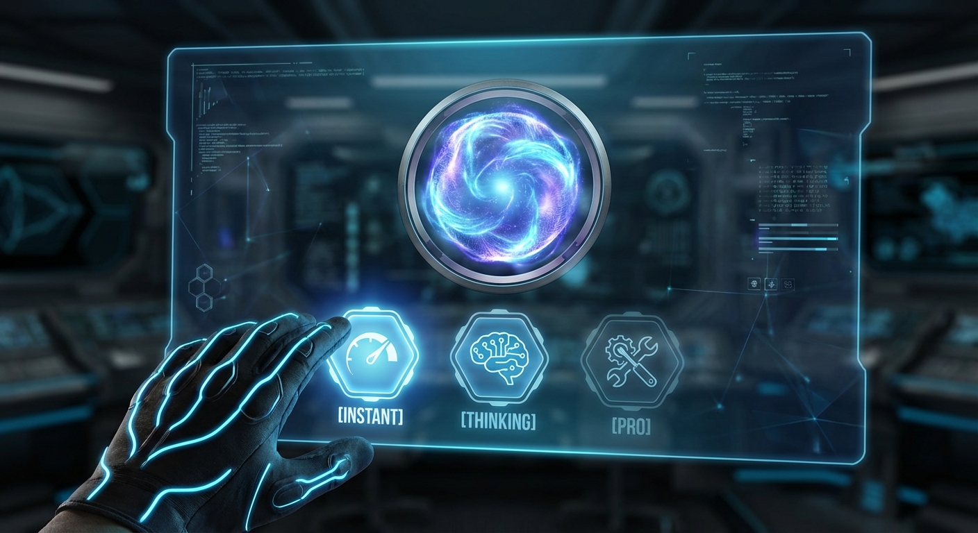 사용자의 목적에 따라 선택 가능한 GPT-5.2의 세 가지 혁신적인 모드 인터페이스