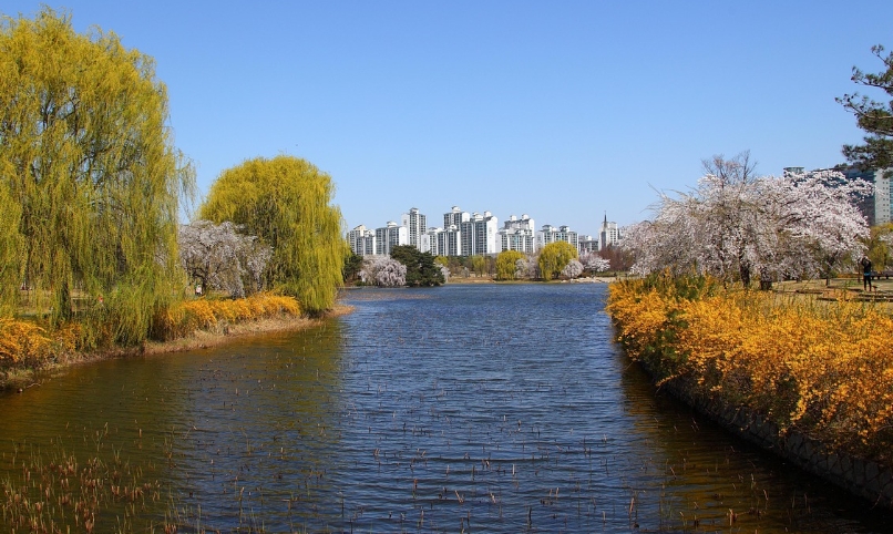 두물머리 와 일산호수공원