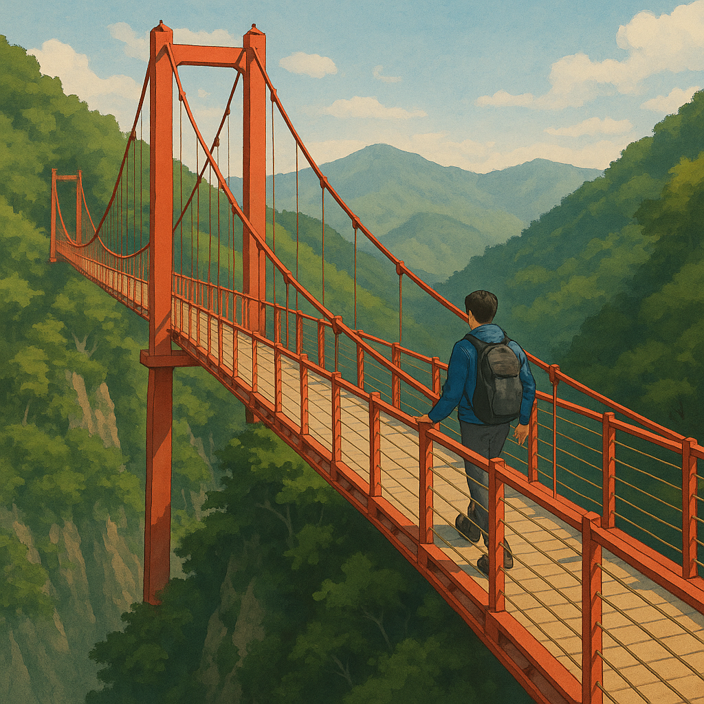 파주 감악산 출렁다리: 스릴 넘치는 당일치기 산책 코스
