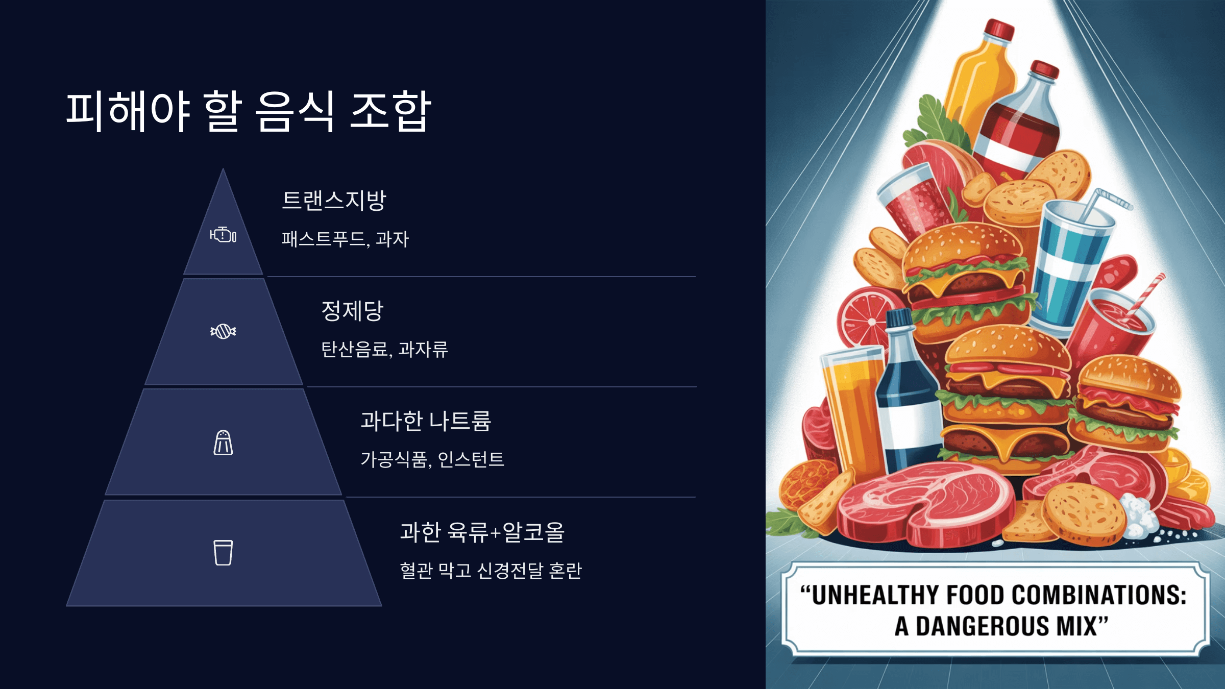 피해야 할 음식 조합