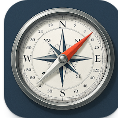디지털 나침반 어플, 카메라 나침반, 위성 나침반, GPS 나침반