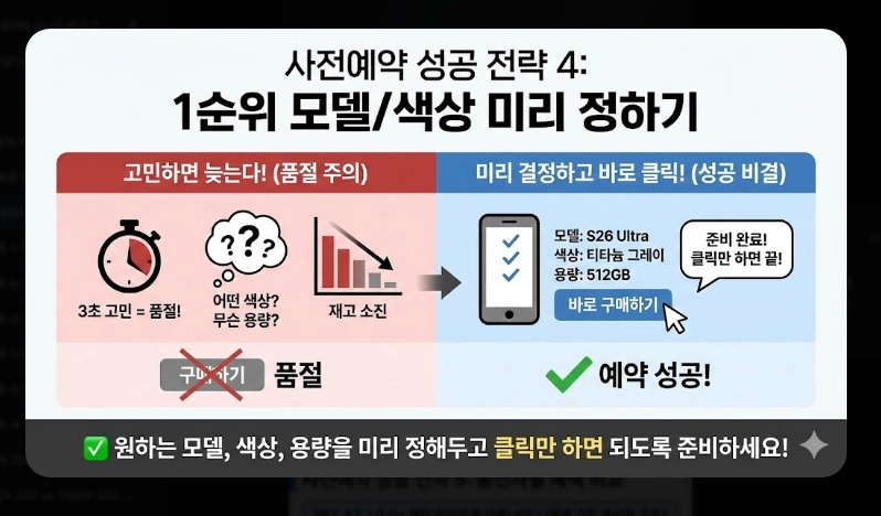 갤럭시S26 사전예약 일정 [2026년 최신] 사은품 혜택 및 예약 성공 전략 7가지