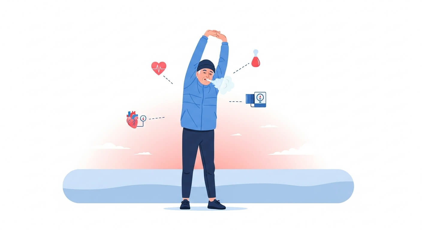 새벽 운동 즐기는 중장년층 주의사항