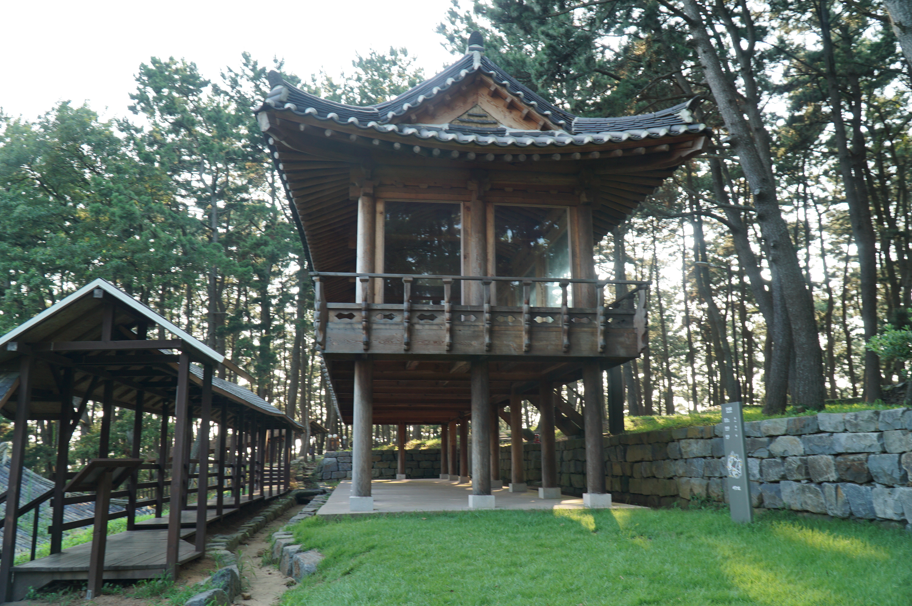 보령 죽도 상화원의 풍경