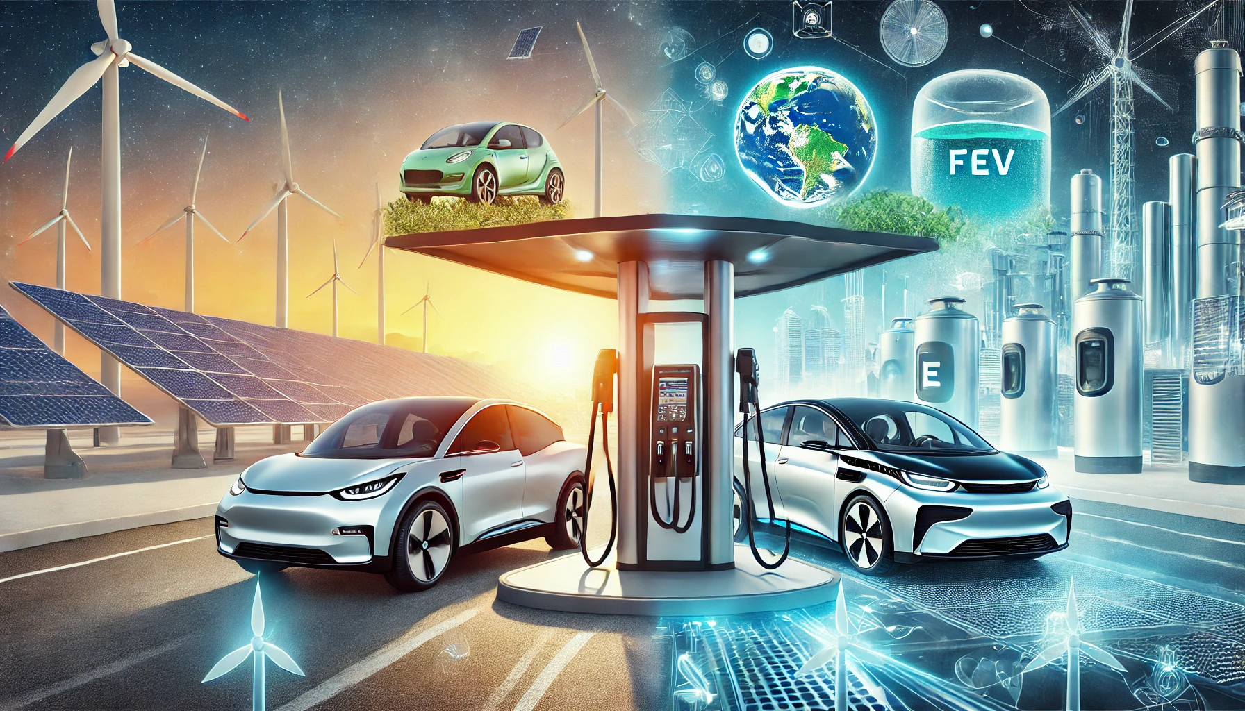 전기차(EV)와 수소차(FCEV) 비교
