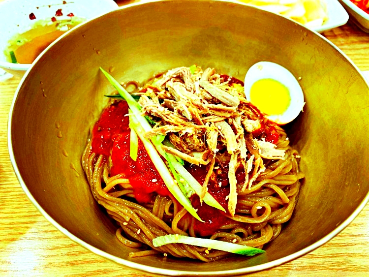 비빔-막국수