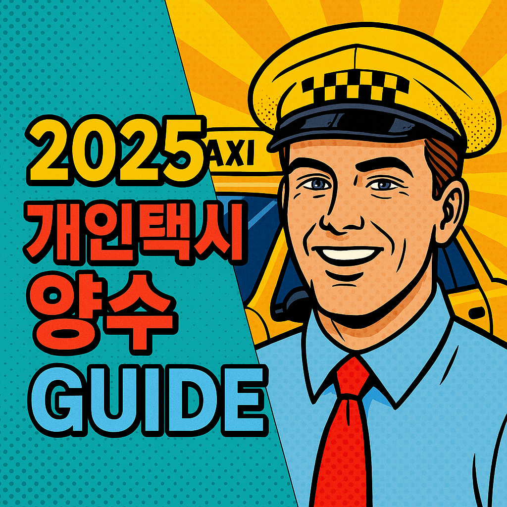 2025 개인택시 양수교육 완벽 가이드