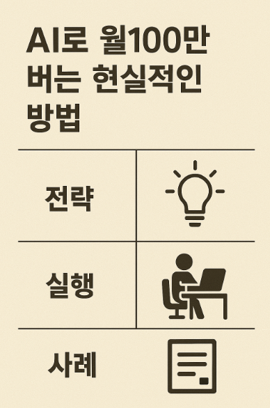 AI로 월100만 버는 방법 관련 사진