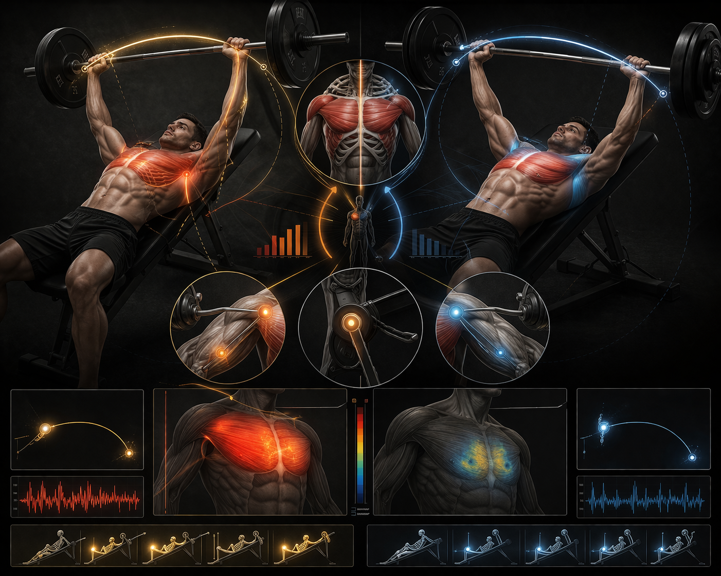 푸쉬업에서 가슴 자극이 죽는 구조적 이유