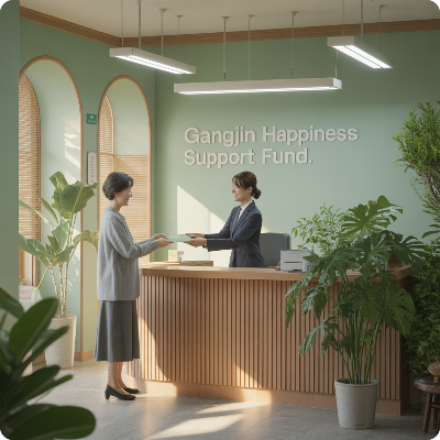 강진군 군민행복지원금 신청 이미지