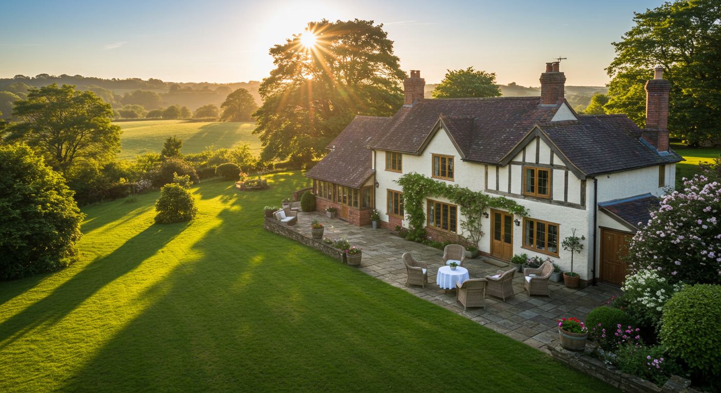 아름다운 전원주택 사진