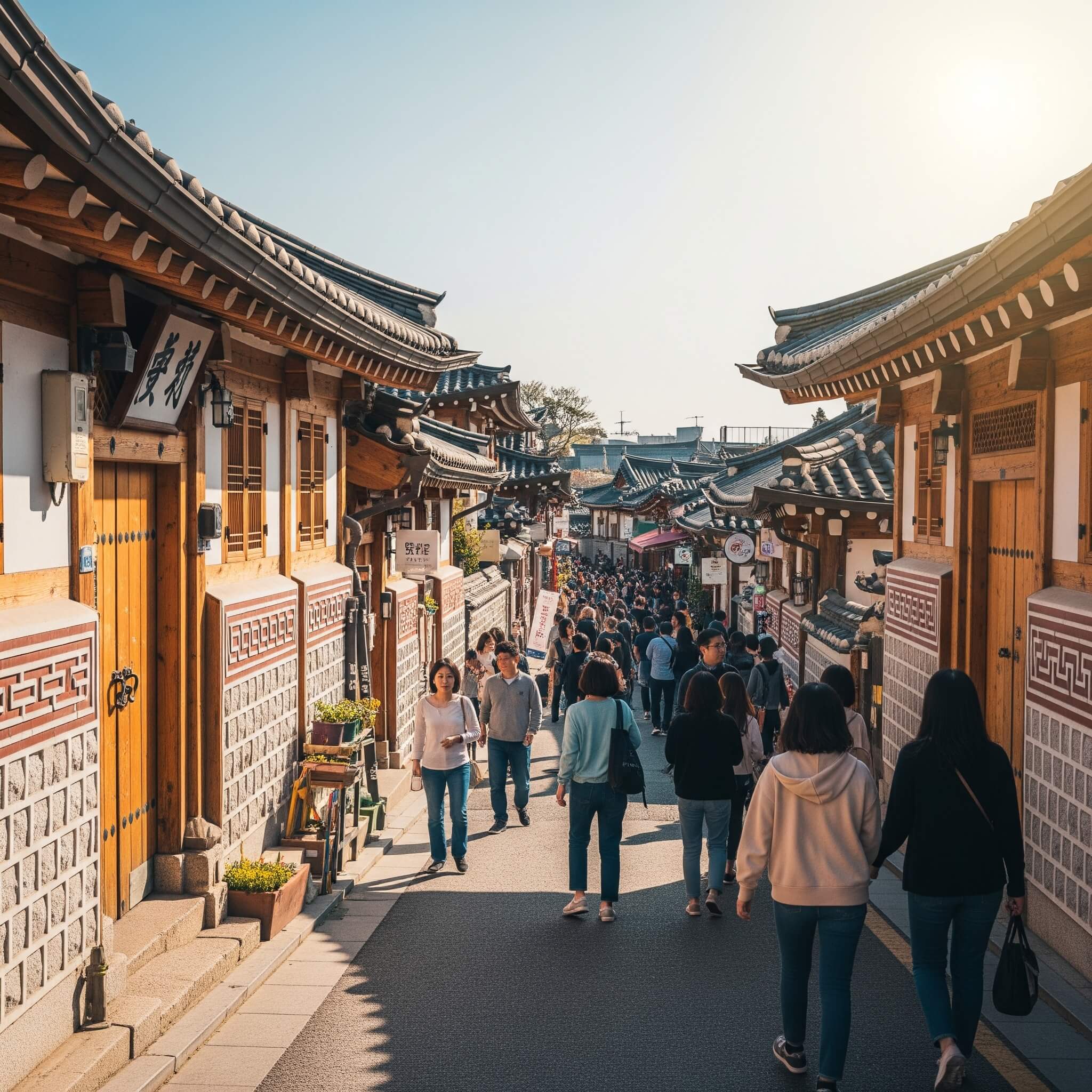 북촌 한옥마을 골목길