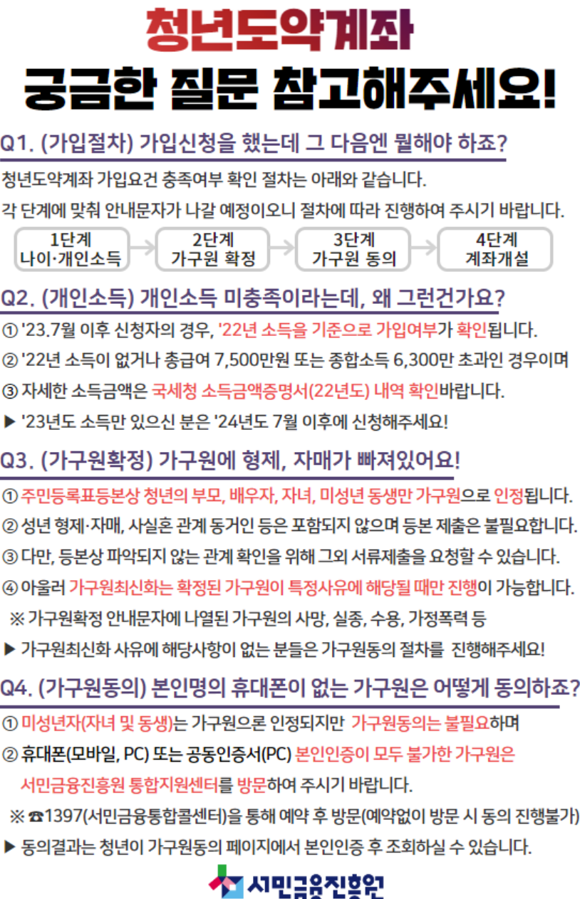 청년도약계좌 신청 조건 중복 금리 확인 목돈모으기