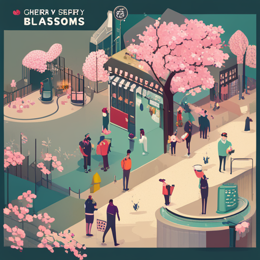 스타벅스텀블러로 봄날 벚꽃 구경하기