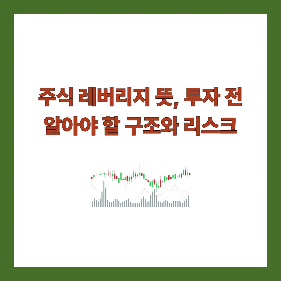 레버리지 뜻