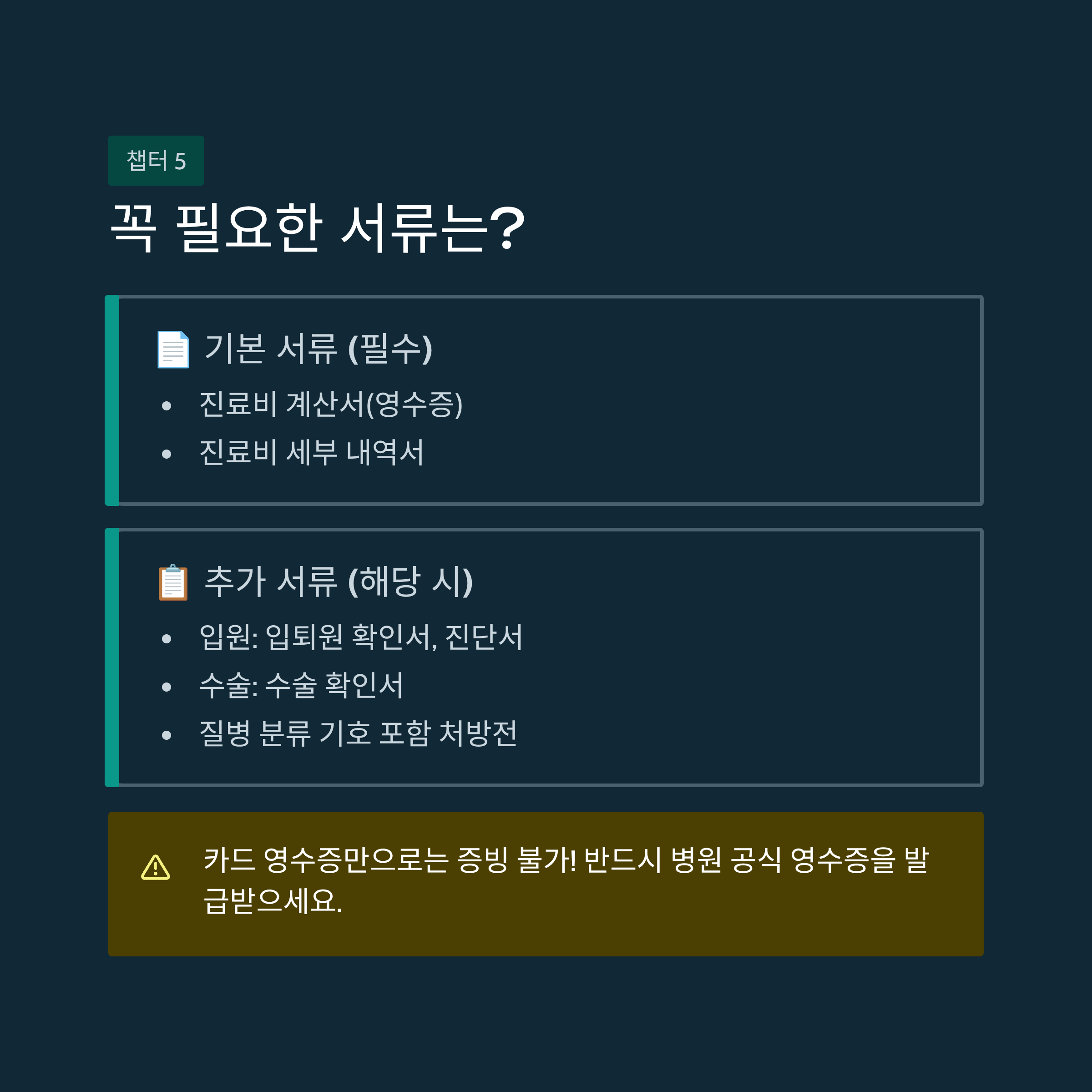 현대해상 실손보험 청구방법