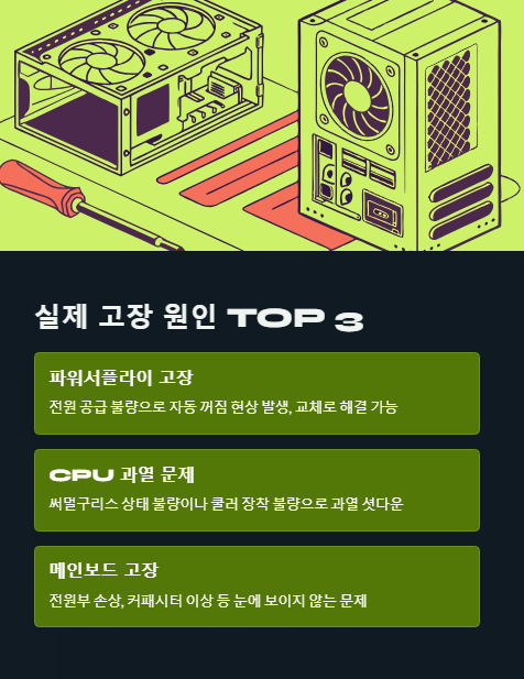 실제 고장 원인 탑3