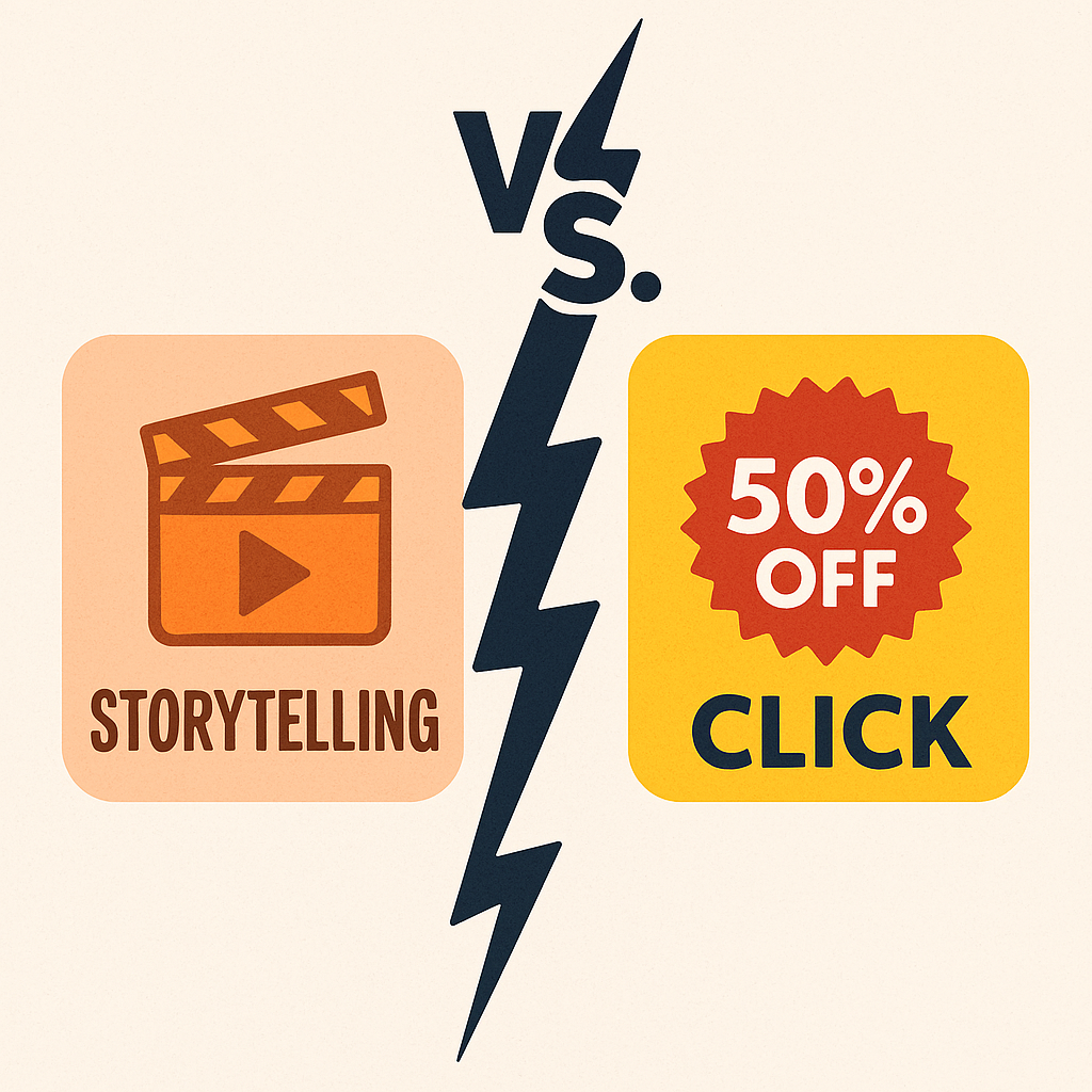 배민은 되고, 우리 브랜드는 안 되는 이유, 감성과 클릭의 대결