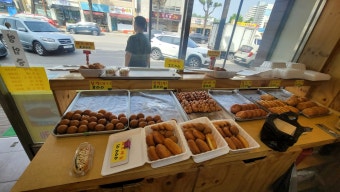 동해 북평 5일장 먹거리