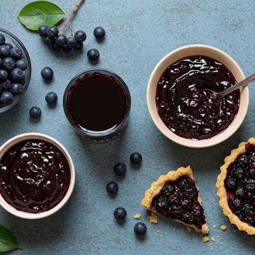 아로니아 음식 사진