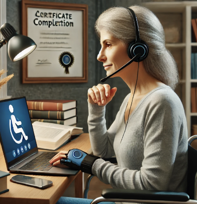 장애인 평생교육 및 무료 강의 관련 이미지