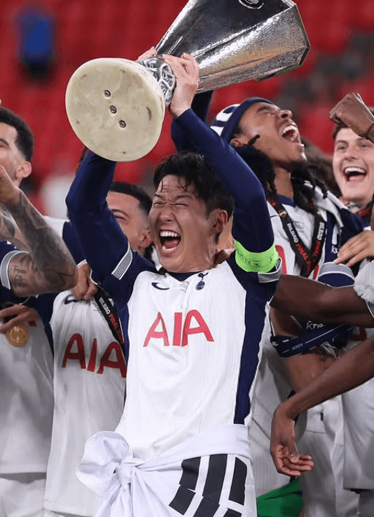 손흥민 유로파 우승 골 토트넘 벤치