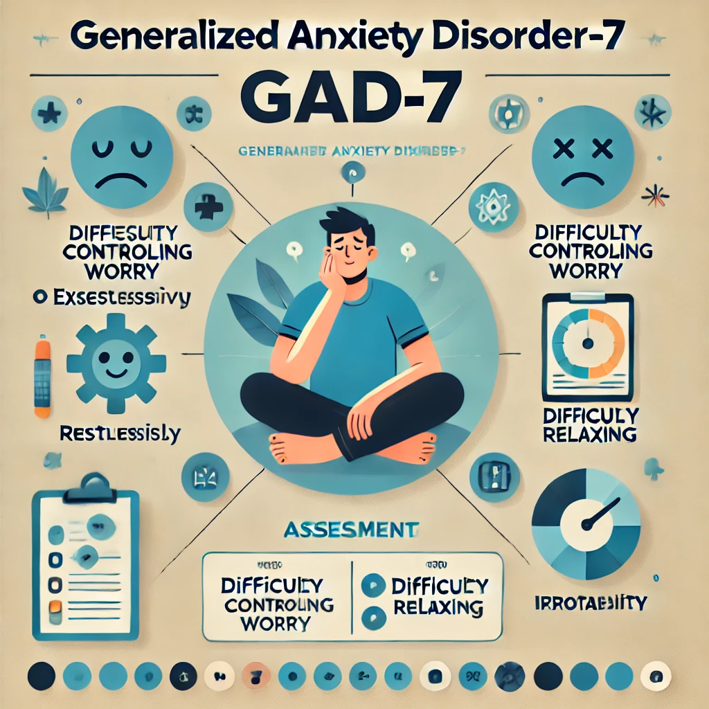 불안 증상 평가 도구 GAD-7