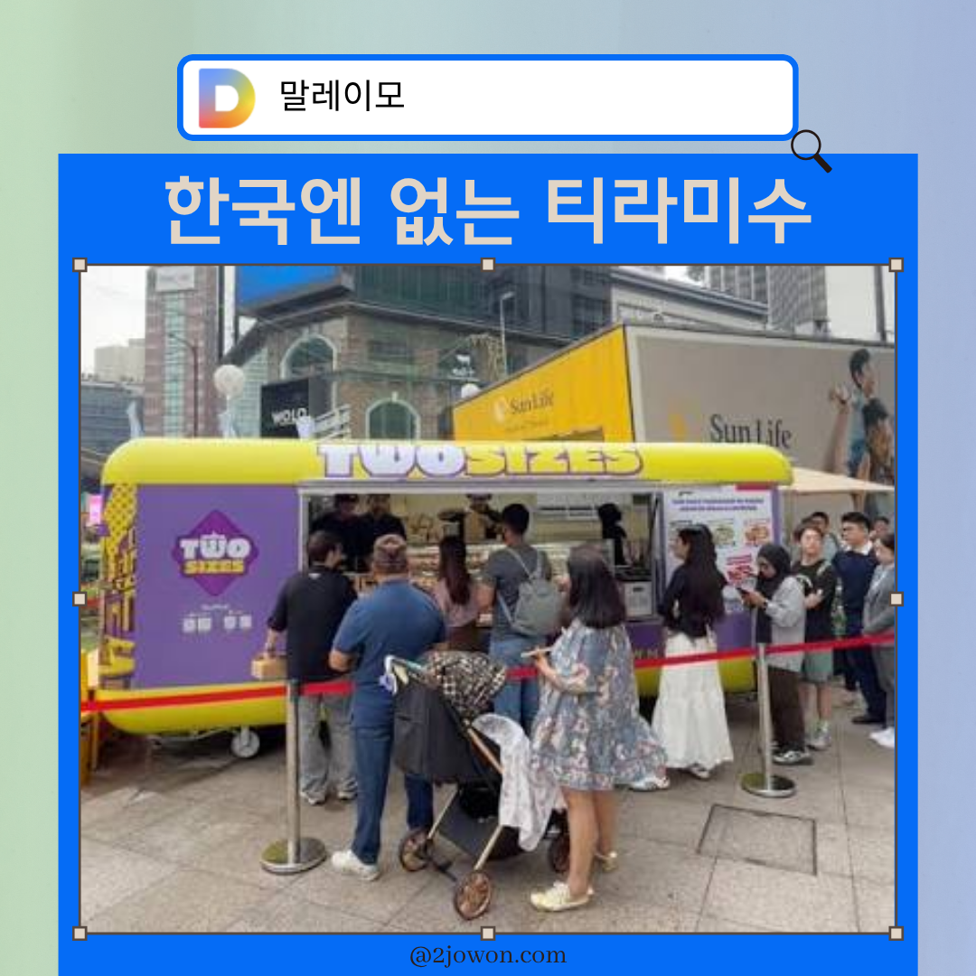 말레이시아 티라미수
