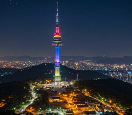 남산야경