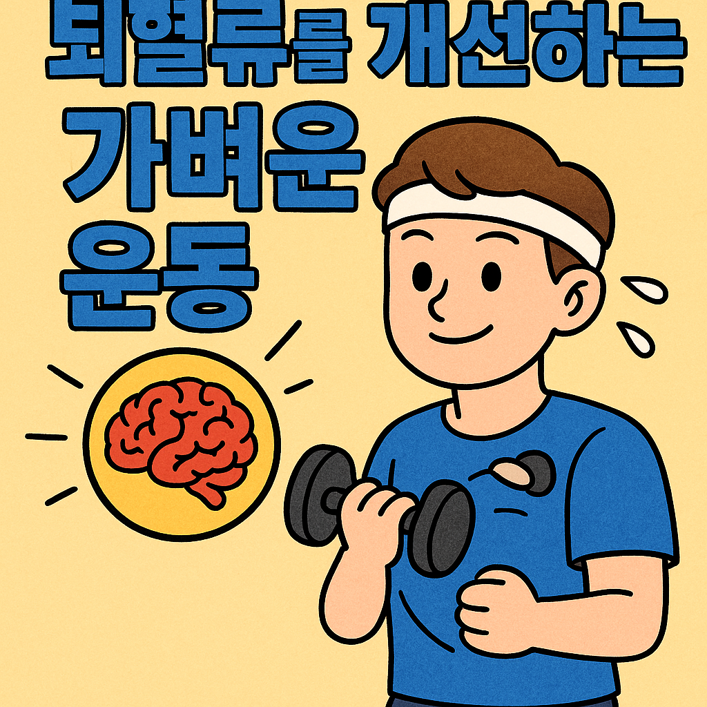 뇌혈류를 개선하는 가벼운 운동 관련사진