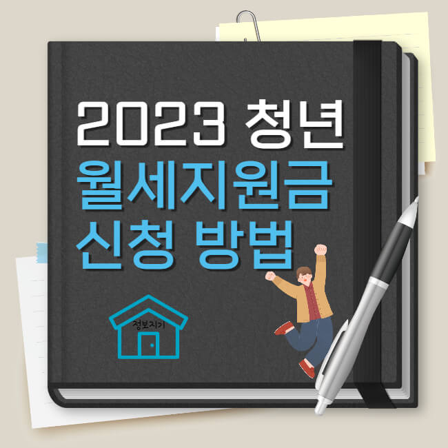 2023 청년월세지원금 신청방법