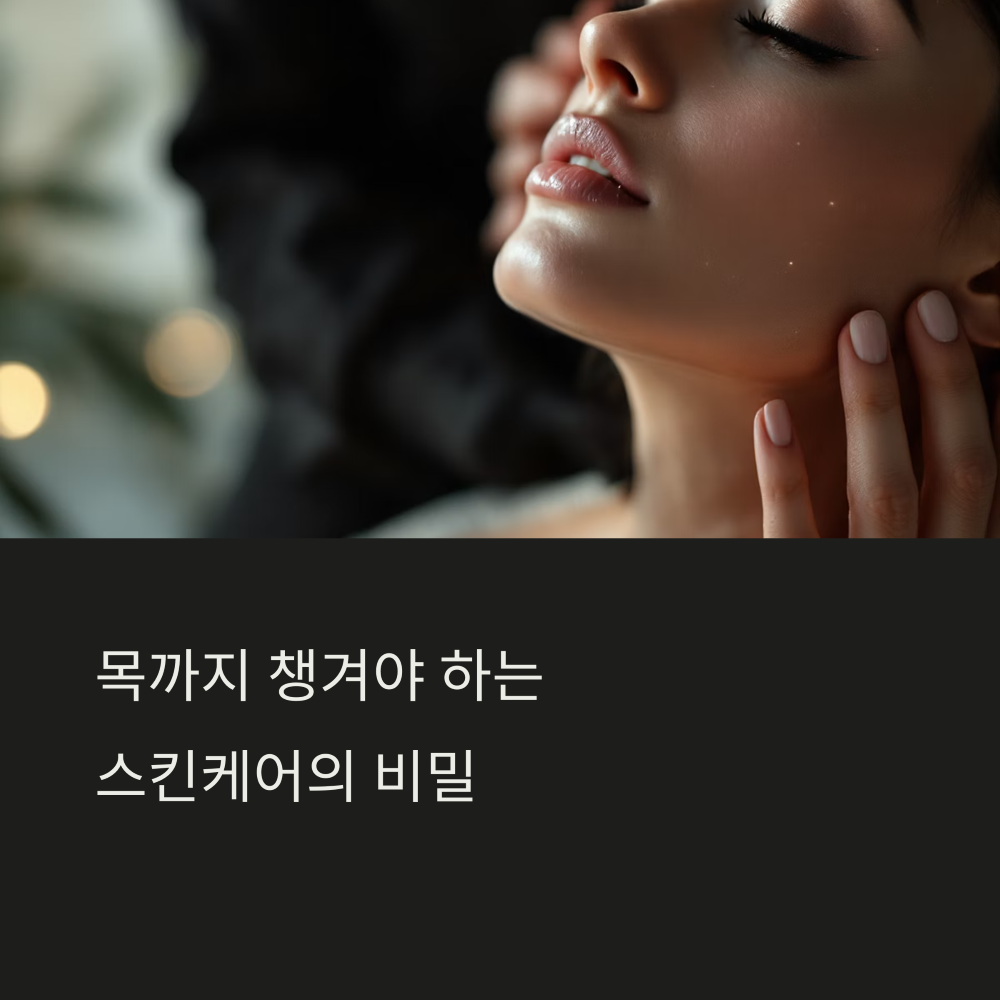 목까지 챙기는 스킨케어 루틴의 모든 것
