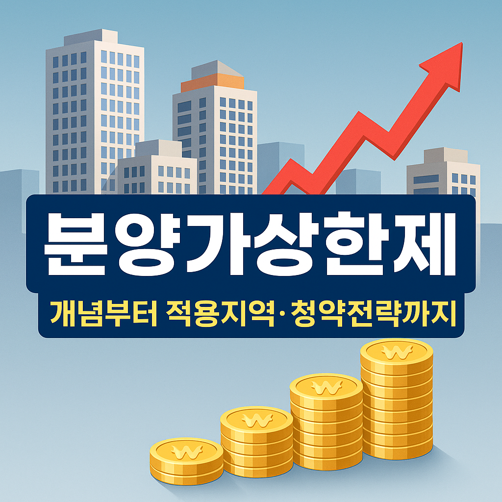 분양가 상한제(분상제) 가이드 : 개념부터 적용지역&middot;청약전략까지