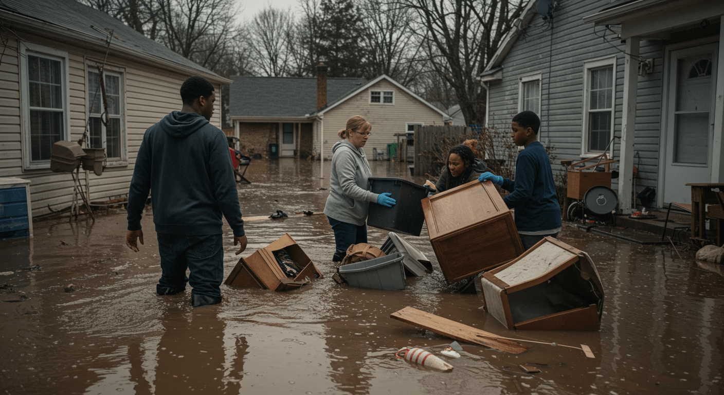 사고가 나는 모습