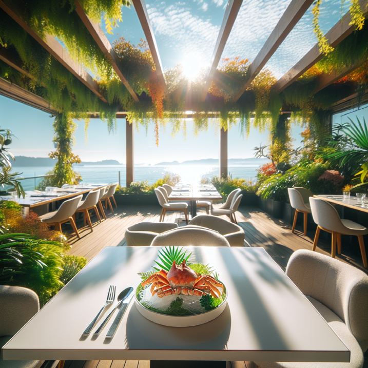 꽃게로 만든 알싸한 꽃게회