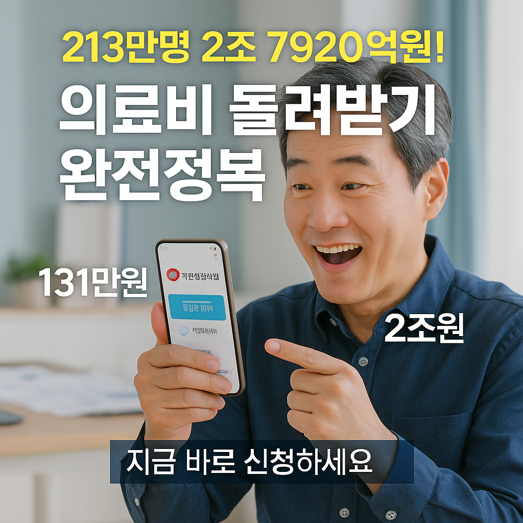 의료비 돌려받기 본인부담상한제 신청 완전정복 (출처 : 보건복지부)