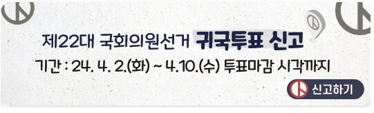 22대 국회의원 사전투표