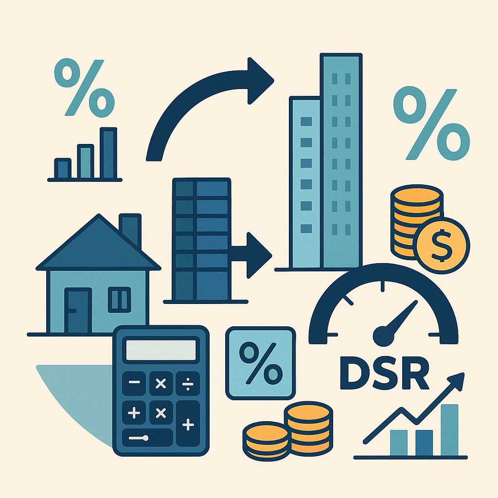 DSR 시대, &lsquo;혼합형 고정&middot;변동&rsquo; 모기지 리파이낸싱 계산법 완전정복(선상환수수료&middot;스트레스 DSR 반영)