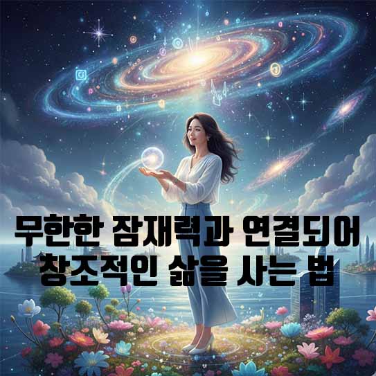 무한한 잠재력과 연결되어 창조적인 삶을 사는 법