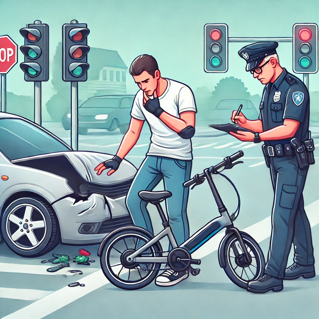 전기자전거 사고 사진