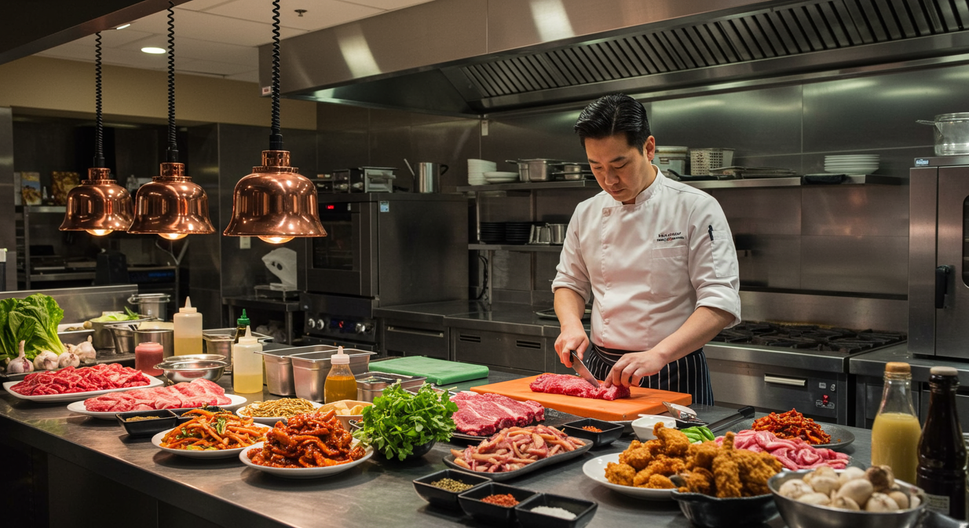육류 음식 전문 셰프의 요리 스타일, 조리법, 새로운 요리 기술