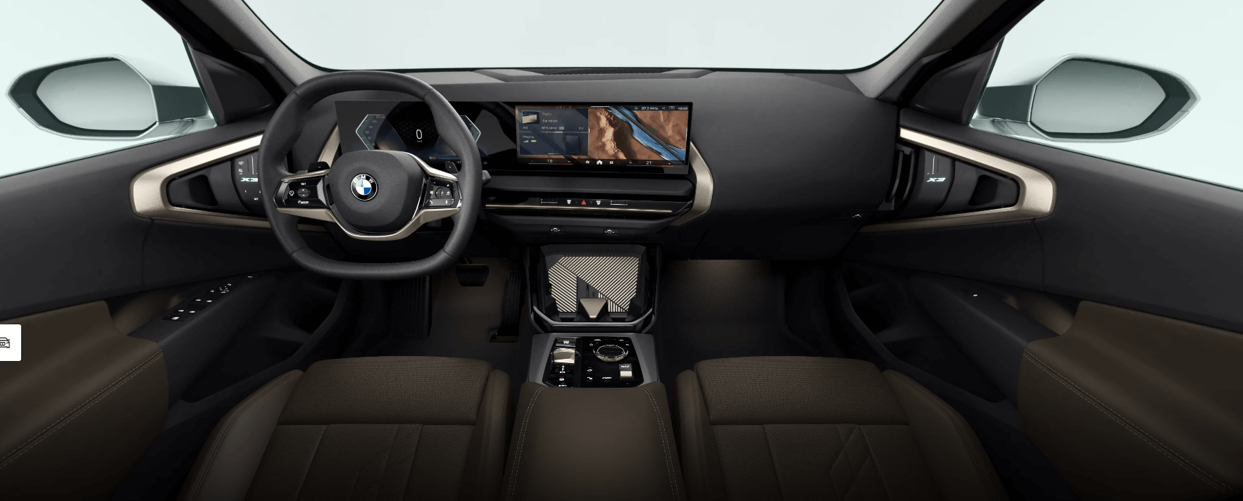 BMW X3 내부 디자인 모습