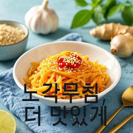 노각무침, 더 맛있게 즐기는 꿀조합