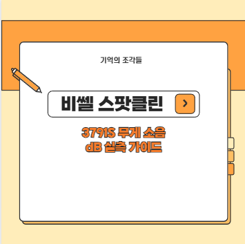 비쎌 스팟클린 3791S 무게 소음 dB 실측 가이드