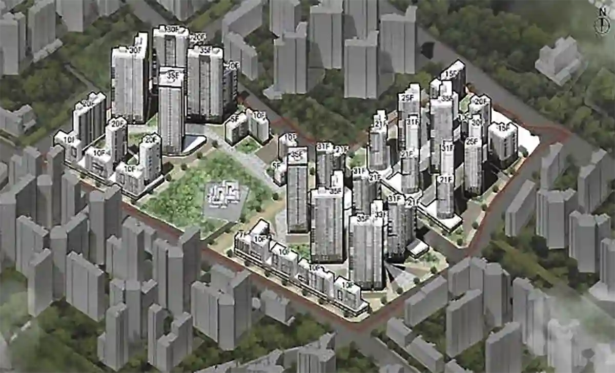 장위8구역-공공재개발-2846세대-아파트-조감도